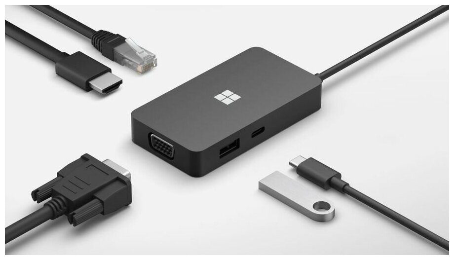 Разветвитель Microsoft Travel Hub (SWV-00010), разъемов: 2