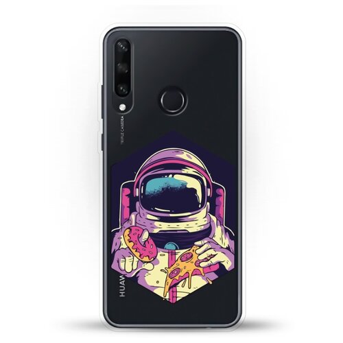 фото Силиконовый чехол еда астронавта на huawei y6p andy & paul