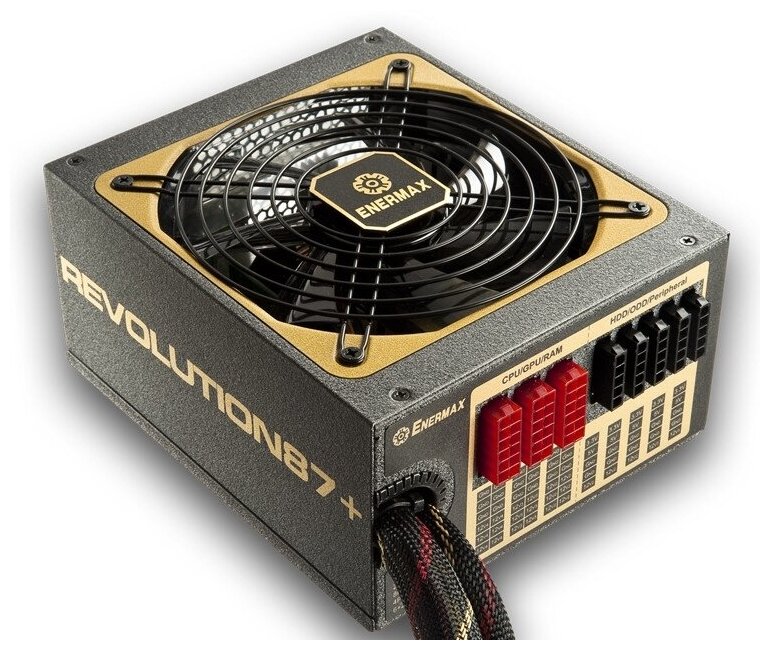 Блок питания ATX 1000W Enermax REVOLUTION87+ (ERV1000EWT-G) 80 PLUS Gold, модульный