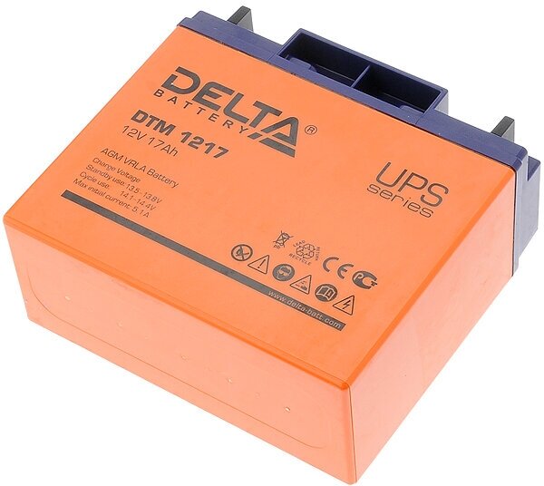 DELTA Battery DTM 1217 12В 17 А·ч - фото №14