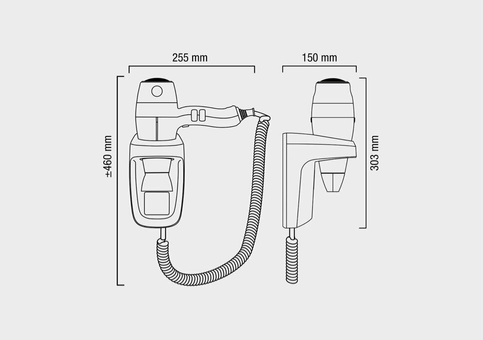 Фен настенный Valera Silent Jet Protect 2000 White 586.10/044.04 - фотография № 5