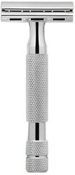 Т-образная бритва Rockwell Razors 6C ,white chrome, сменные лезвия 5 шт.
