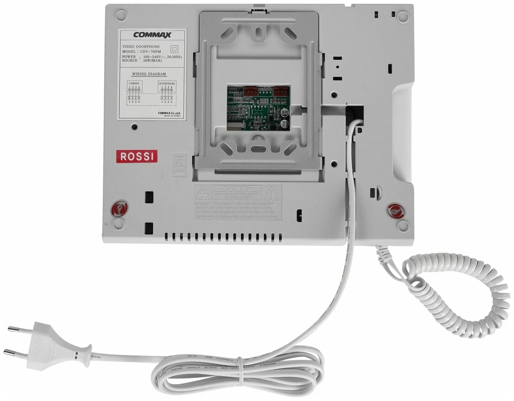 Видеодомофон (видеопанель) Commax CDV-70NM (белый) (Южная Корея)