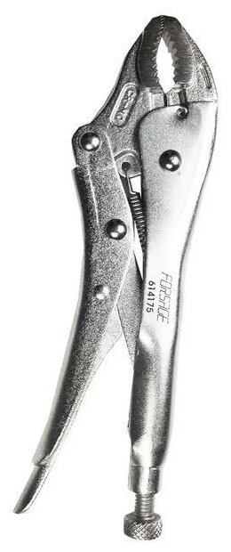 фото Forsage Зажим гейферный с "овальными губками" "Profi" 7"-175мм, в блистере Forsage F-614175(614B175)