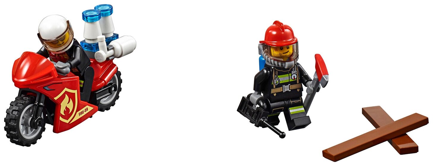 Lego City Fire 60216 Центральная пожарная станция Конструктор - фото №10