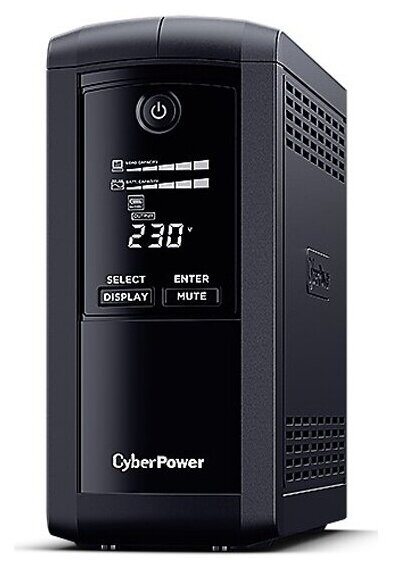 Источник бесперебойного питания Cyberpower VP1000EILCD Line-Interactive 1000VA/550W