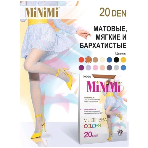 Колготки MiNiMi MULTIFIBRA 20 COLORS размер 2/S, nero (Черный)