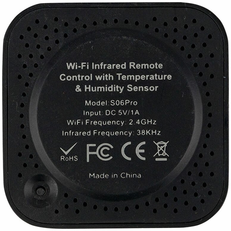 Умный пульт EKF Connect с датчиками температуры и влажности (арт irr-ths)