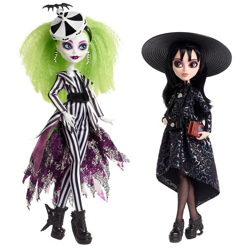 Набор Монстр Хай Битлджюс и Лидия Диц скулектор, Monster High Skullector Beetlejuice & Lydia Deetz обувь для кукол monster high модель 021