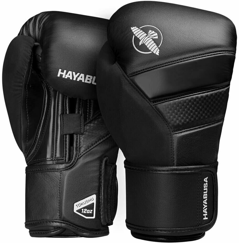 Боксерские перчатки Hayabusa T3 black