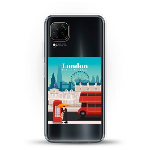 фото Силиконовый чехол london на huawei p40 lite andy & paul