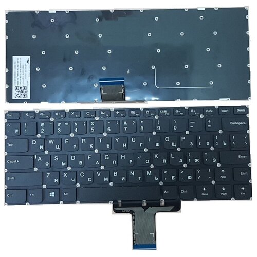 Клавиатура для ноутбука Lenovo IdeaPad 310, 310S-14IKB, 510, 510S-14ISK черная 310s uk gb laptop backlit keyboard for lenovo ideapad 310s 14 14isk 14ikb 510s 14isk 14ast 710s 14 notebook keyboards sn20k82145