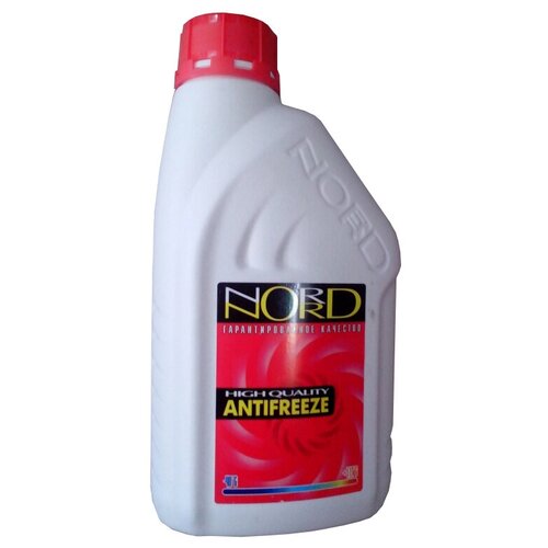 NORD Антифриз NORD High Quality Antifreeze готовый -40C красный 10 кг