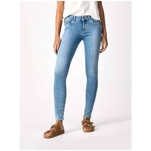 фото Джинсы для женщин, pepe jeans london, модель: pl204169mg12, цвет: голубой, размер: 34/32