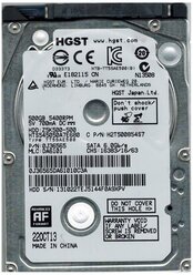 Жесткий диск HGST 500 ГБ HTS545050A7E680