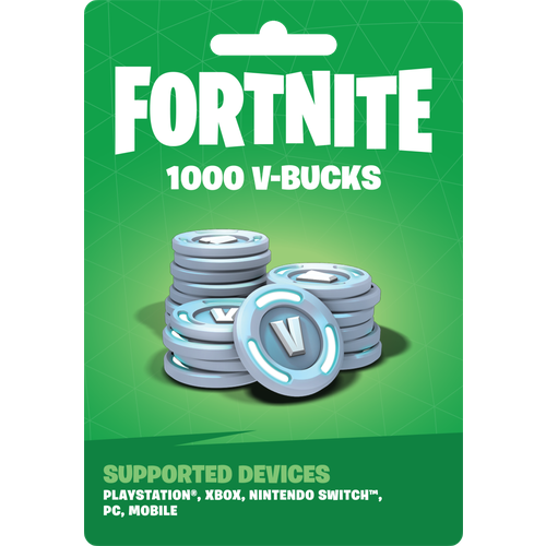 Оплата игровой валюты Epic Games Fortnite V-Bucks 1000 на 1 год электронный ключ активация: бессрочно