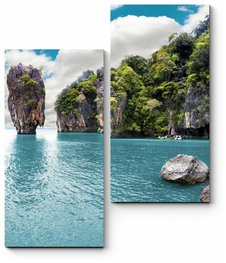 Модульная картина Впечатляющий пейзаж Тайланда 40x50