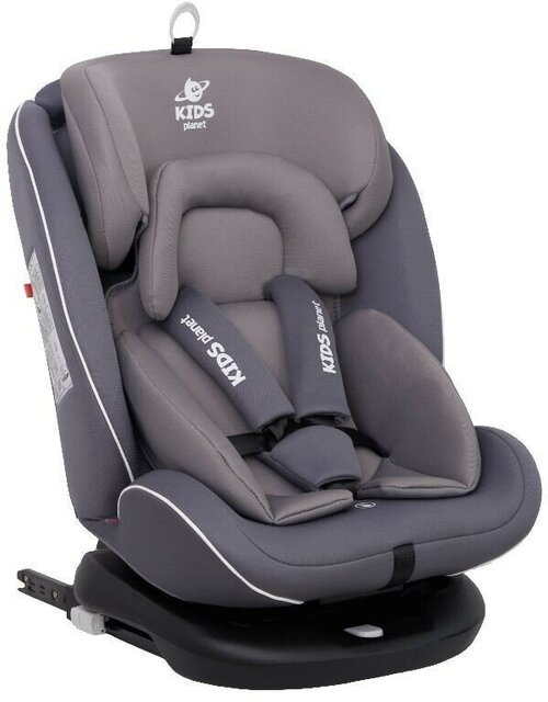 Автокресло Siger KIDS PLANET STARSHIP ISOFIX гр. 0+/I/II/III, 0-36 кг, 0-12 лет, циркон (KRES3606)