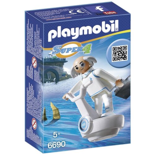 фото Набор с элементами конструктора playmobil super 4 6690 доктор икс