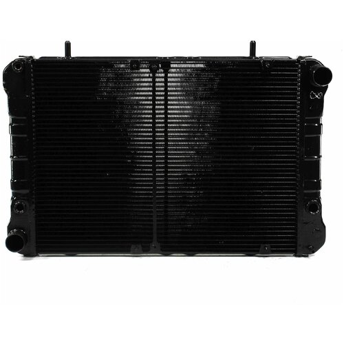 Радиатор охлаждения Соболь медный 2-рядный под рамку, с электровентилятором 115-1301010-01