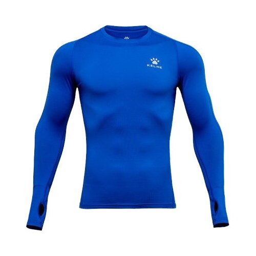 фото Белье футболка kelme tech fit 3891112-400, р-р l, синий