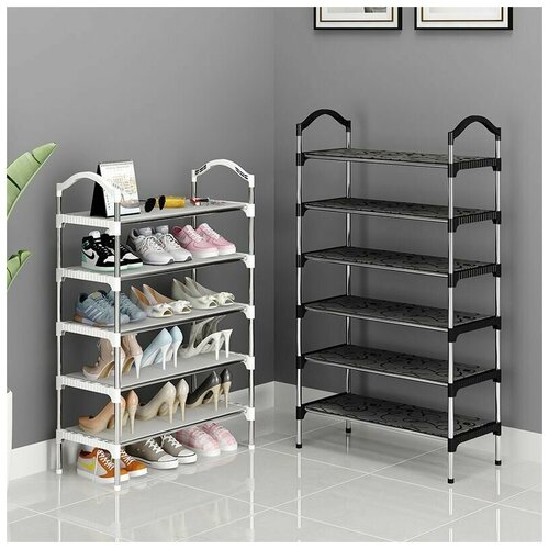 Этажерка для обуви в приходую/ Обувница/ Easy-to-assemble shoe rack