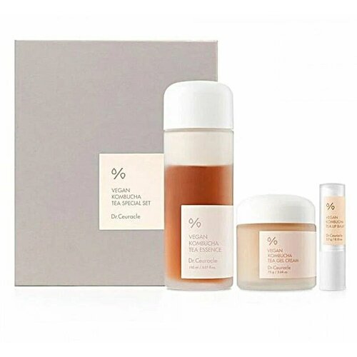 Подарочный набор DrCeuracle Vegan Kombucha Tea Special Set на основе чайного гриба 5900₽