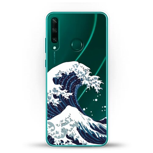 фото Силиконовый чехол волна на huawei y6p andy & paul