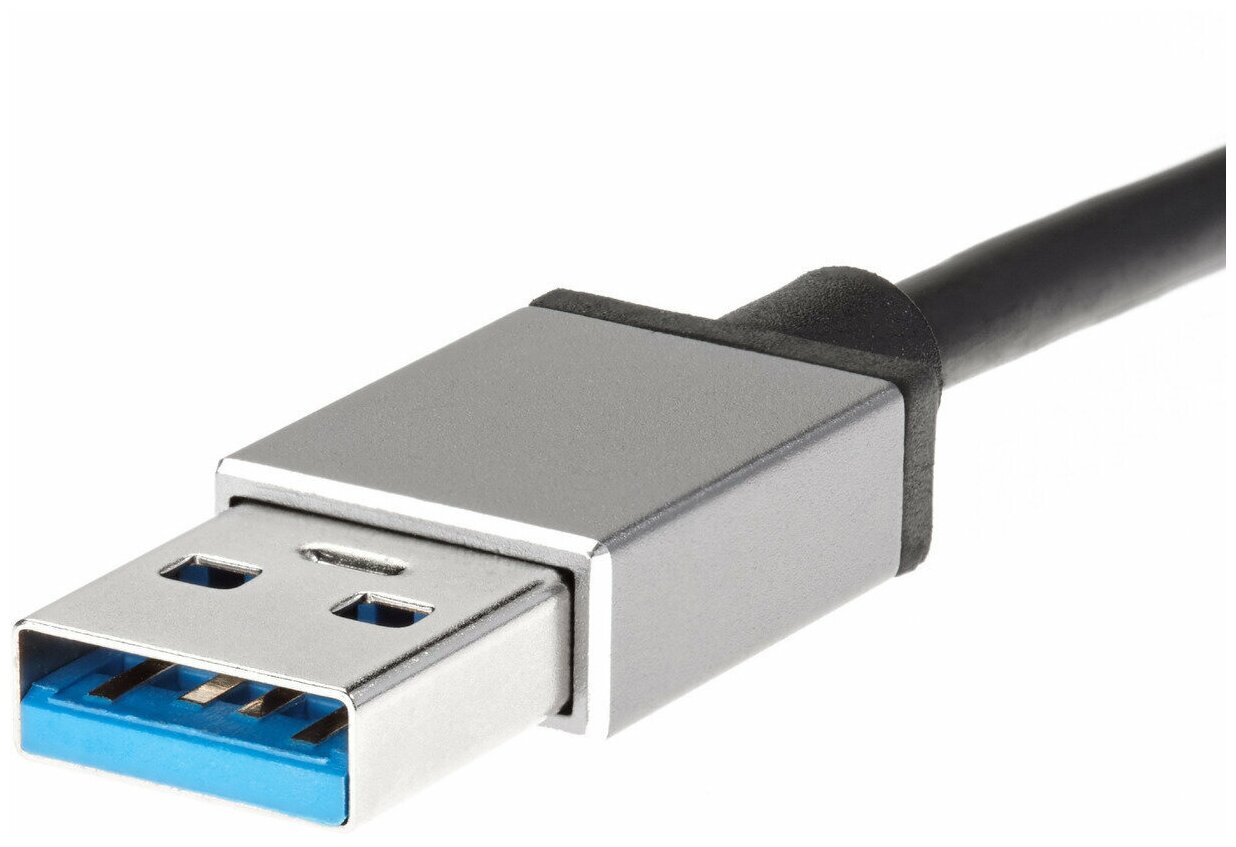 Адаптер сетевой Telecom USB 3.0/RJ-45 1000Mbps/3*USB3.0, 0.2m - фото №4