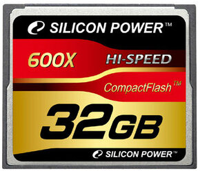 Карта памяти Silicon Power 600X Professional Compact Flash Card 32 GB