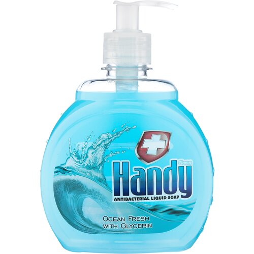 Clovin Мыло жидкое Handy Antibacterial Ocean Fresh with Glycerin, 500 мл