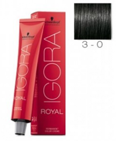 IGORA Royal крем-краска, 3-0 темный коричневый натуральный, 60 мл