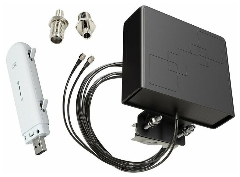 ZTE MF79u модем Wi-Fi с направленной панельной антенной BAS-2346 12 dBi + кабель 2*5м, комплект усиления 3G/4G LTE — купить в интернет-магазине по низкой цене на Яндекс Маркете