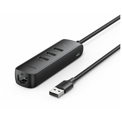 Адаптер UGREEN CM416 20984 Ethernet Adapter Black 3817₽