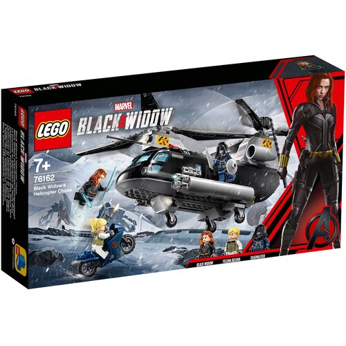 LEGO Marvel Super Heroes 76162 Погоня на вертолёте Чёрной вдовы, 271 дет. конструктор lego dc super heroes 6858 погоня за котоциклом женщины кошки в городе 89 дет