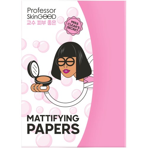 салфетки для лица mattifying papers матирующие 50шт 2 шт Матирующие салфетки для лица Professor SkinGOOD Mattifying Papers , 50 шт.