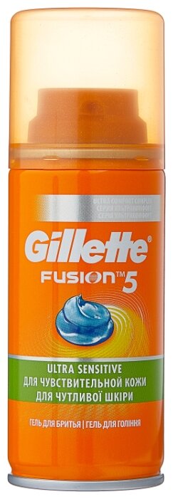 Гель для бритья Fusion 5 для чувствительной кожи Gillette