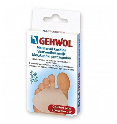 Gehwol, Vorfubpolster, Защитная гель-подушечка под стопу, 1 шт