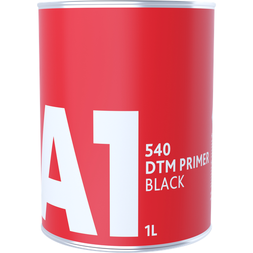 Грунт А1 540 DTM (в комплекте с отвердителем 1 л + 0,25 л) черный