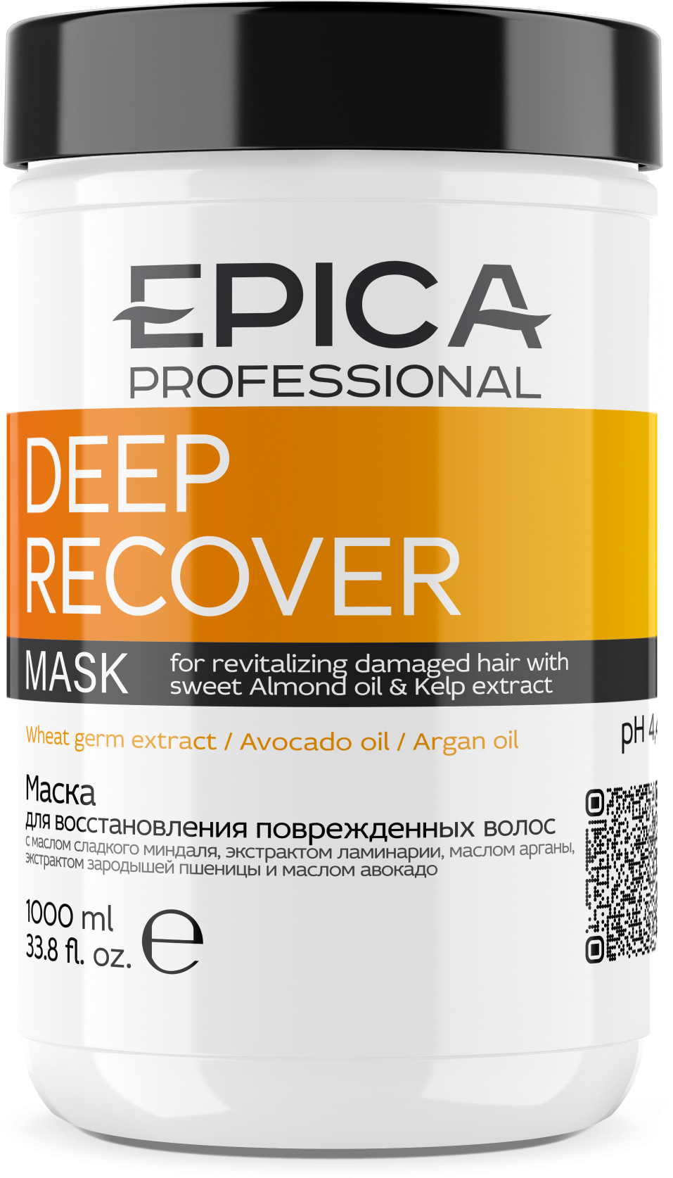 EPICA Professional Deep Recover Маска д/восстановления повреждённых волос, 1000 мл