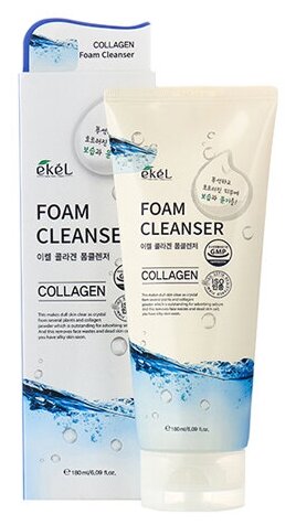 Ekel Foam Cleanser Collagen Пенка для умывания с коллагеном