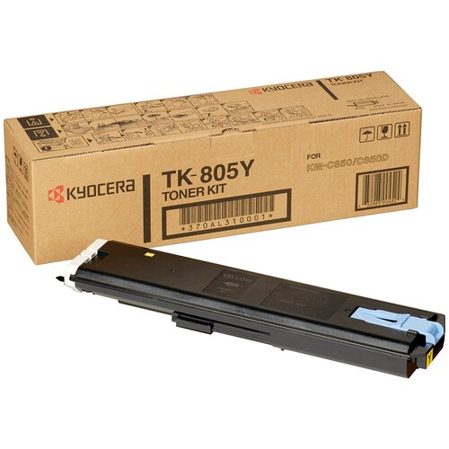 картридж kyocera mita 302hs94032 узел подачи оригинальный Картридж KYOCERA TK-805Y, 10000 стр, желтый