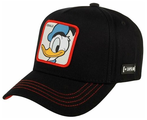 Бейсболка CAPSLAB арт. CL/DIS/1/DUC3 Disney Donald Duck (черный), размер ONE