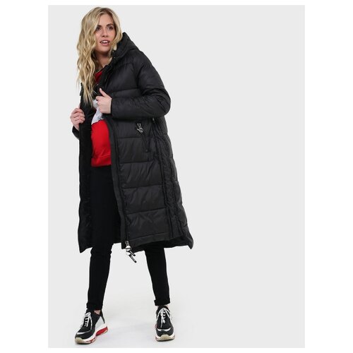 фото Пальто зимнее 2в1 i love mum монреаль черное для беременных (46)