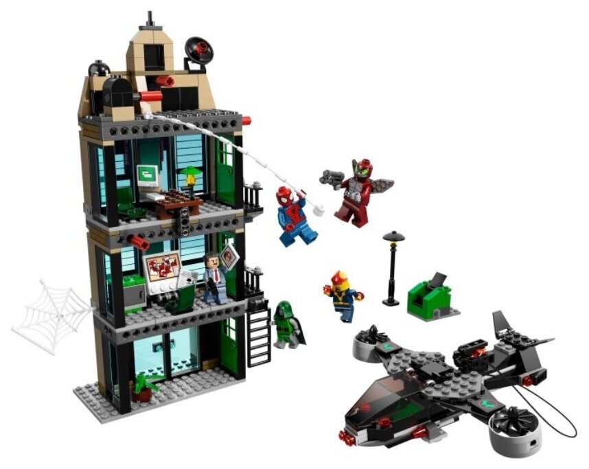 Достоинства и недостатки модели — Конструктор LEGO Marvel Super Heroes 7600...