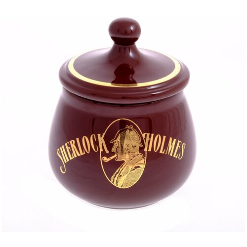 Банка для табака Шерлок Холмс Формула Табака, керамика, малая от бренда Lubinski