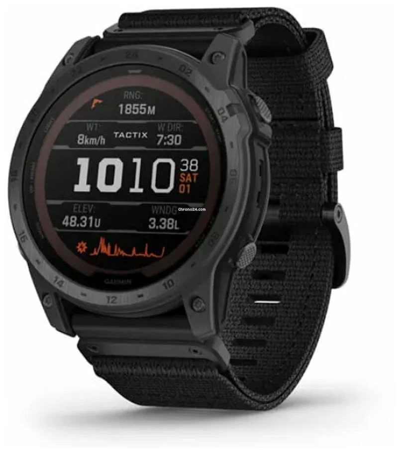 Умные часы Garmin Tactix 7 Pro Ballistics Solar(010-02704-21)