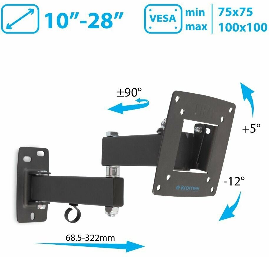 Кронштейн для телевизора Kromax - фото №1