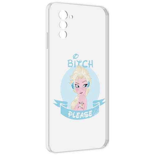 Чехол MyPads принцесса-из-холодного-сердца женский для UleFone Note 12 / Note 12P задняя-панель-накладка-бампер