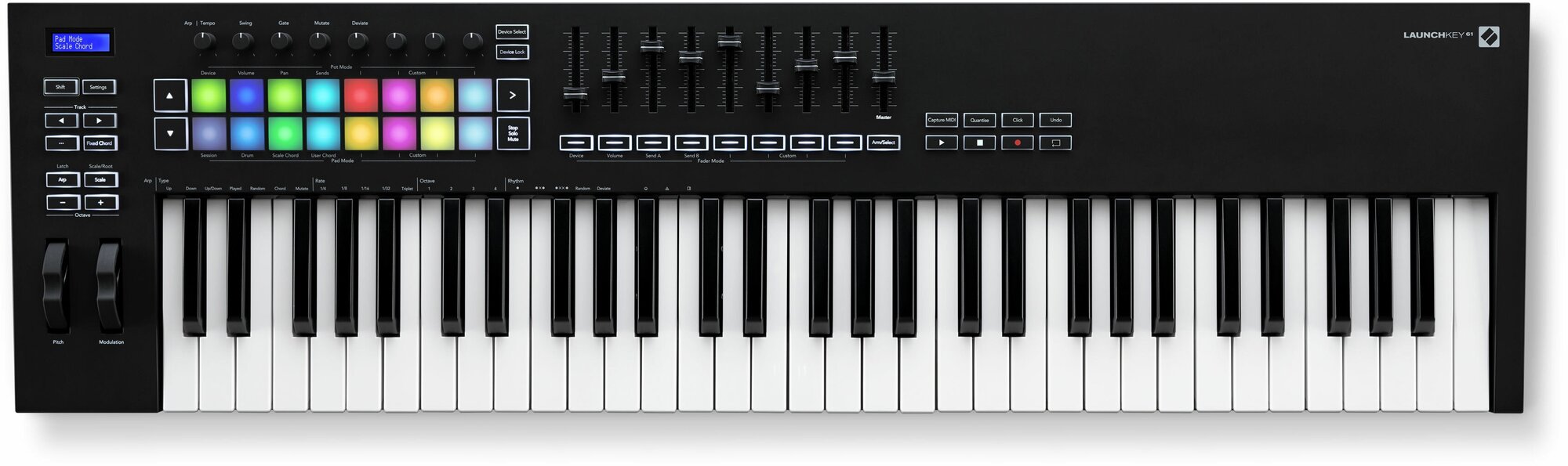 MIDI-клавиатура Novation Launchkey 61 MK3